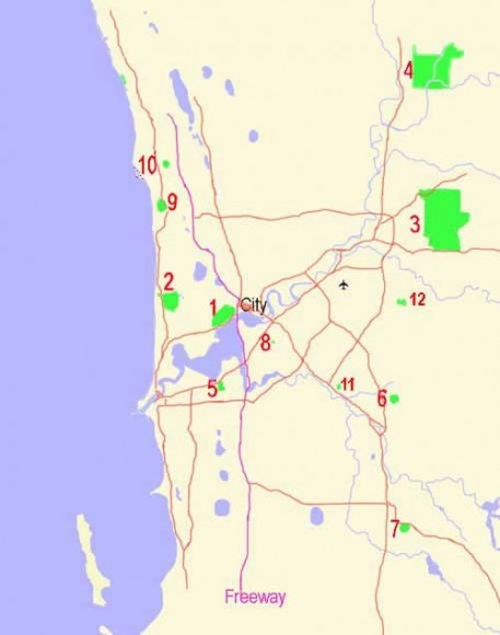 Perth Wildflower Locations